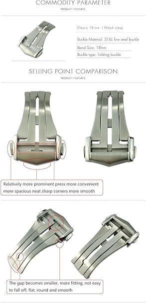Amazon.co.jp: [TIOYW] オメガレザーラバー時計ストラップ展開